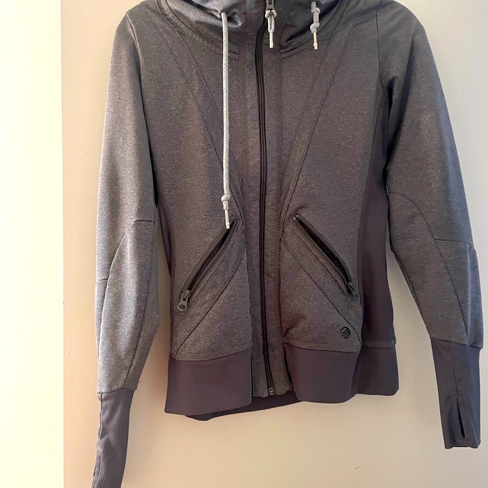 MPG Heathered Gray Performance Hoodie